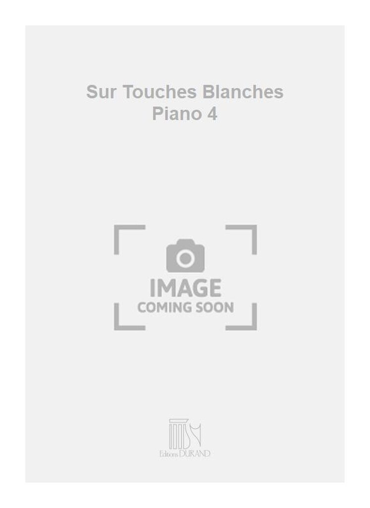 Sur Touches Blanches Piano 4
